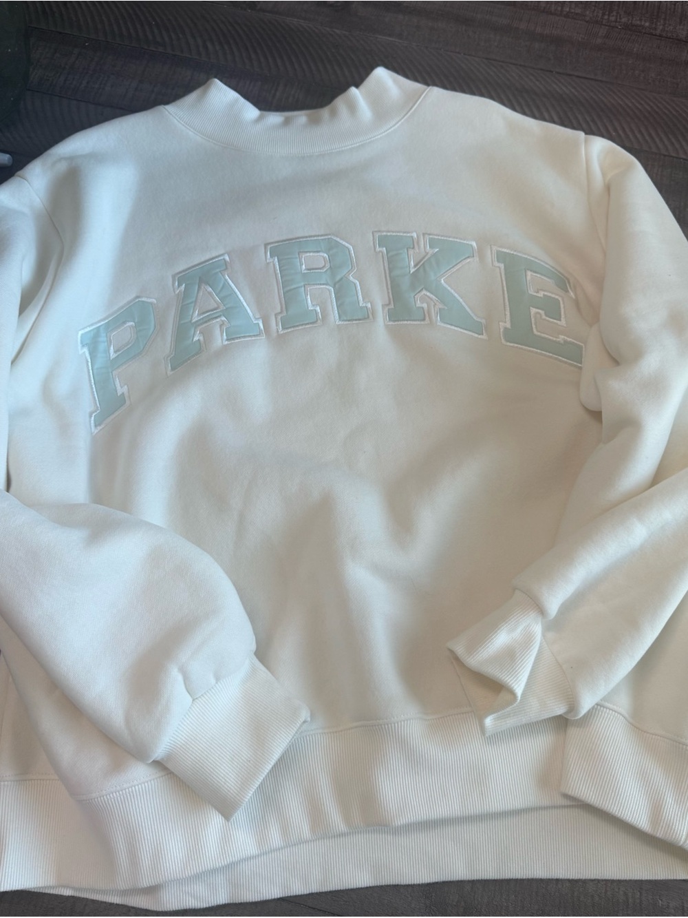 PARKE Fleece Mockneck